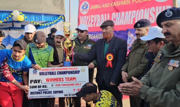 Sopore Police to Ramp Up Civic Outreach in 2026 :SSP Iftikar Talib;Says Initiatives aim to transform police-public dynamic