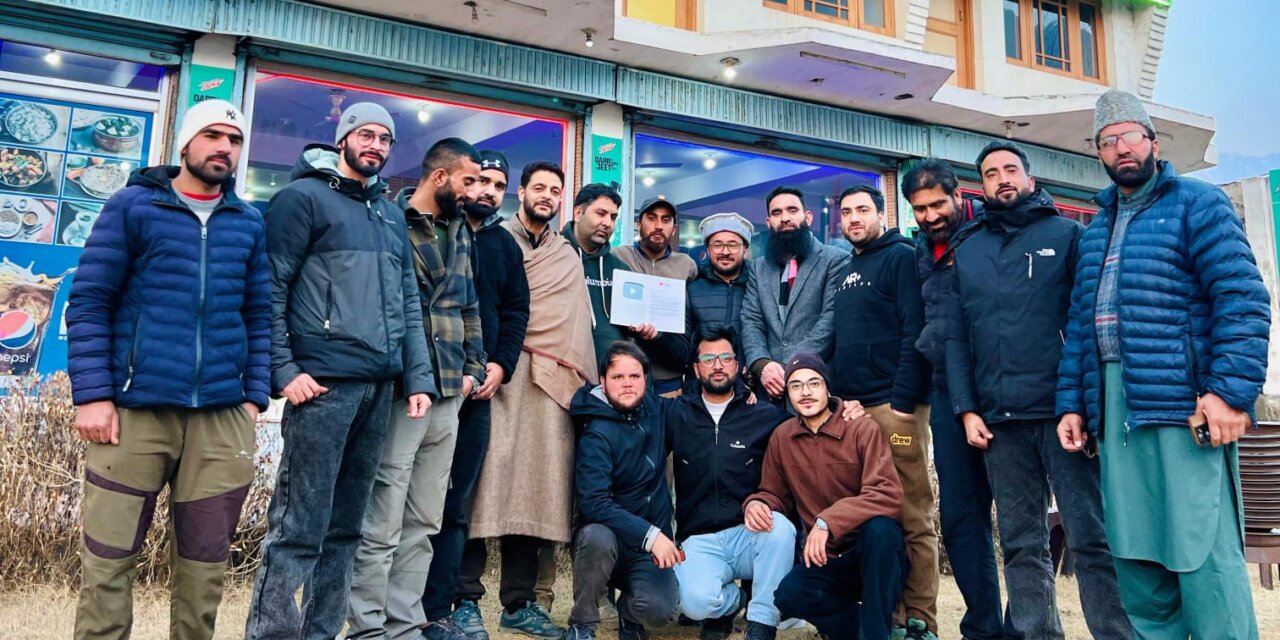 Ganderbal Press Association Congratulates Valley Online on YouTube Milestone