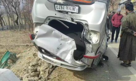 Road Accident in Wussan Leaves Driver Injured