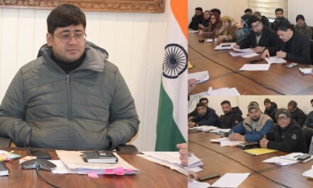 Monthly NCORD Meeting Held in Ganderbal