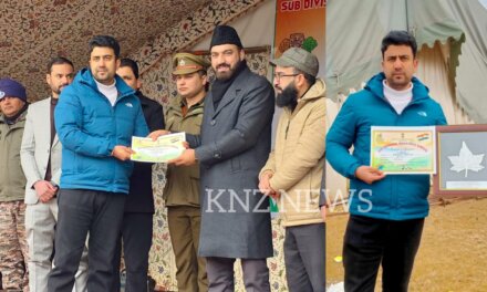 PMGSY Junior Engineer Rashid Bashir Honoured on Republic Day at Kangan