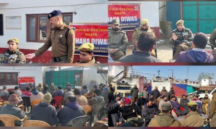 Thana divas held at Police Station Hajin Bandipora 