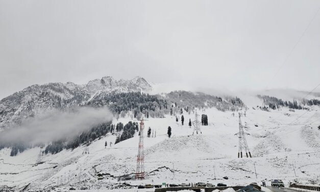 Snowfall hits Kashmir’s higher reaches, rain in plains