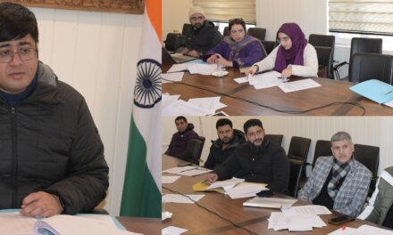 DC Ganderbal chairs DLIC meet, reviews implementation of Mission YUVA scheme