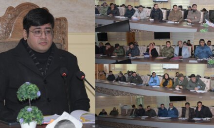 DC Ganderbal chairs preparatory meeting for Shri Amarnath Ji Yatra-2026;Stresses for timely submission of action plans to ensure prompt execution of works well in time