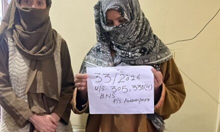 Awantipora Police Solve Theft Case Within 03 Hours; Lady Accused Arrested, Stolen Property Recovered