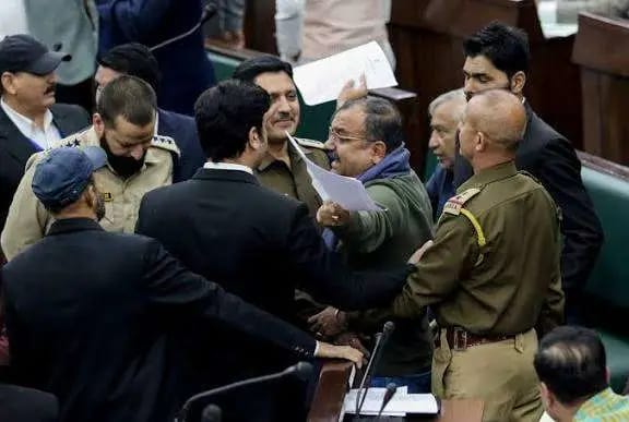 Uproar in J&K Assembly as BJP MLA claims Kashmiris encroached Jammu land; Sakina Itoo rejects allegations