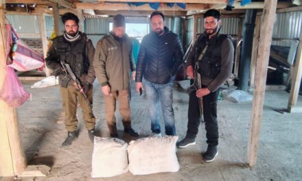 Police Recovers Significant Quantity of Contraband Substance from a Residential House in Shopian