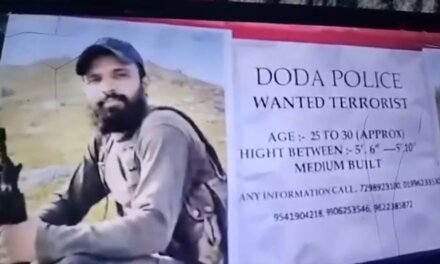 J-K: Posters against wanted terrorists surface in Doda amid intensified operations