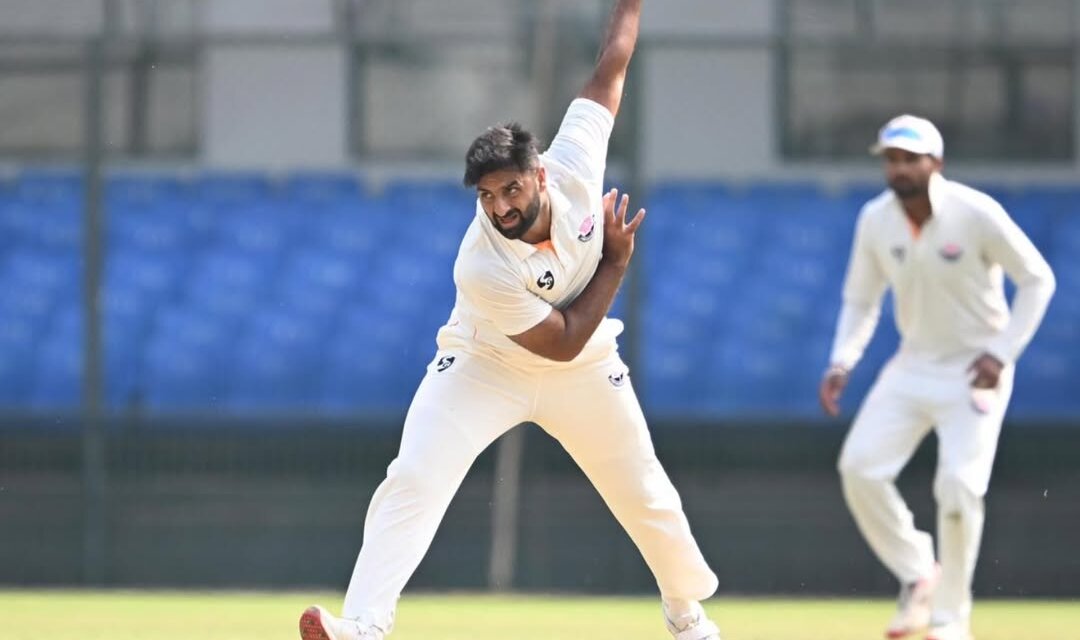 Auqib Nabi’s all-round performance puts J&K on brink of maiden Ranji final