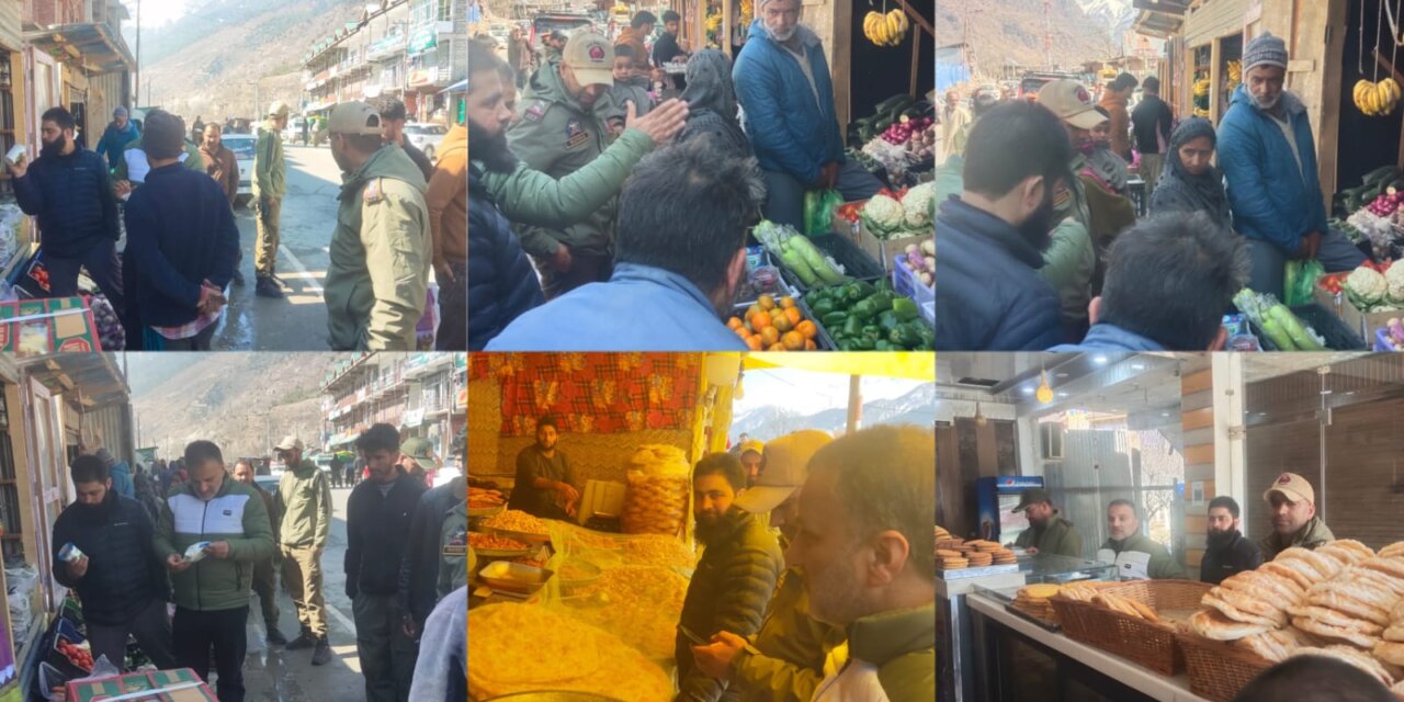 Market Checking Drive Conducted at Gund; Fine Imposed Under Food Safety Act