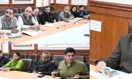 CS reviews framework for Early Childhood Care and Education in J&K