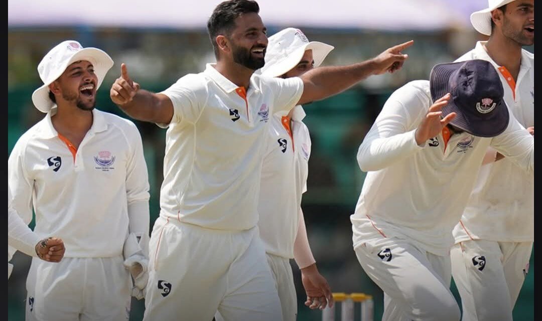 BJP IT & Media Incharge Ganderbal Aqib Bashir Bhat Congratulates Team J&K on Historic Ranji Trophy Triumph