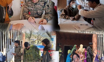 CRPF 180 Battalion Organizes Free Medical Camp at Jawaharpora, Lam Tral Under Civic Action Programme