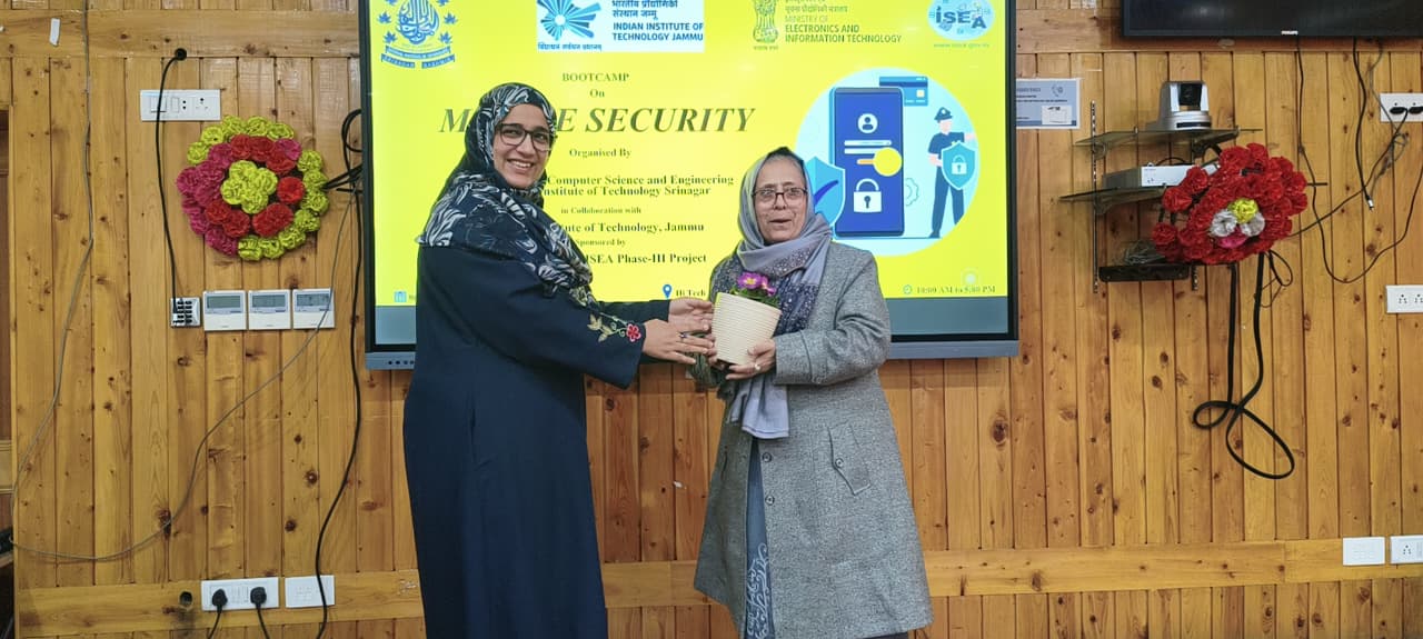 Weeklong Mobile Security Bootcamp concludes at NIT Srinagar