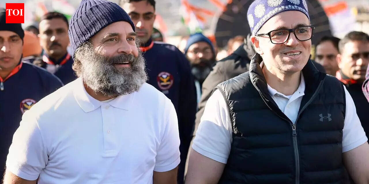 CM Omar dismisses Mamta Banerjee as INDIA bloc face, praises Rahul Gandhi’s attack on BJP