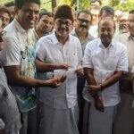 Education activist Baba Alexander joins the Indian Union Muslim League party 