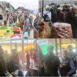 Joint Market Checking Drive Conducted in Kangan Ahead of Ramadhan