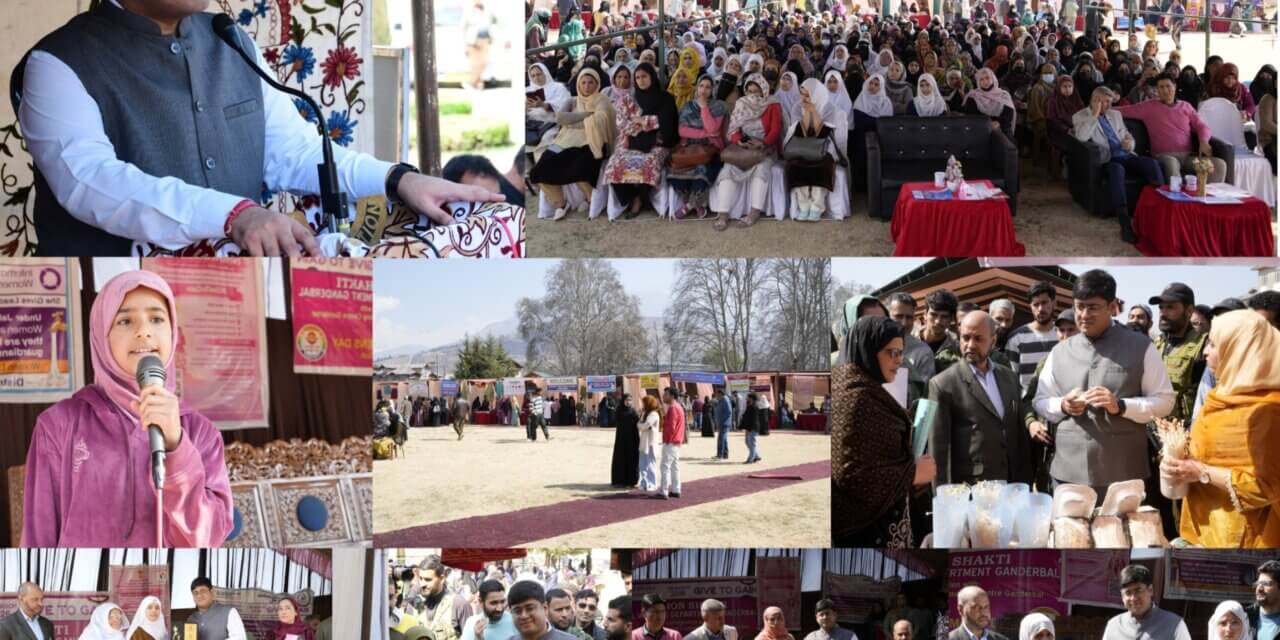 Women Entrepreneurship & SHG Mela organized in Ganderbal to mark International Women’s Day