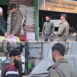 J&K Police Conduct Inspection of Chemical, Fertilizer shops and Garages in Kulgam