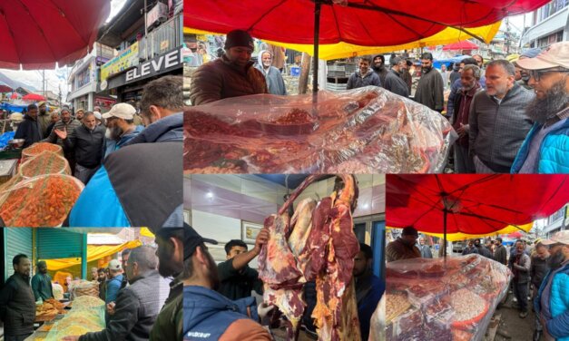 Market Checking Drive Conducted in Kangan; ₹7,000 Fine Realised